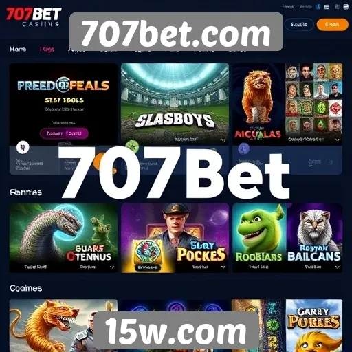 Análise de jogos disponíveis no site 707bet